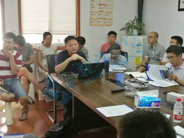 與鐵二院進行技術(shù)交流